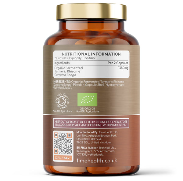Organic Fermented Turmeric – Highly Bioavailable Anti-Inflammatory