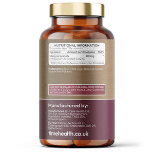 Ubiquinol – Active CoQ10 VitaQuinol® – Heart, Energy & Longevity