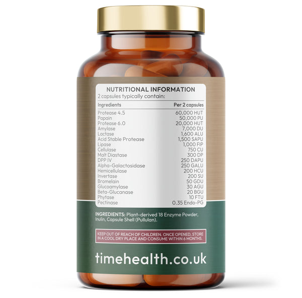 Ultra Enzyme Complex – Bloating Relief, Gut Comfort & Digestive Support