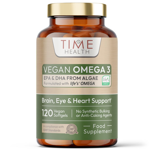 Vegan Omega 3 – EPA & DHA from Algae Oil – Heart, Brain & Eye Health