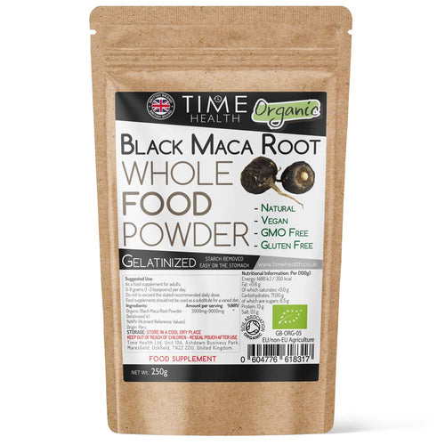 Organic Black Maca Root - Energy & Drive