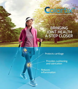 Colartix™ Collagen - Cartilage & Joints  - Type II - Hydrolysed Peptides