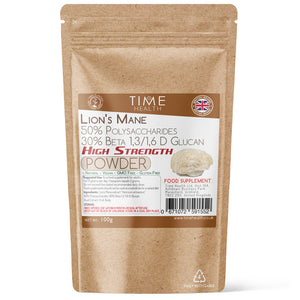 Lion's Mane High Strength - 50% Polysaccharides - 30% Beta 1,3/1,6 D Glucan
