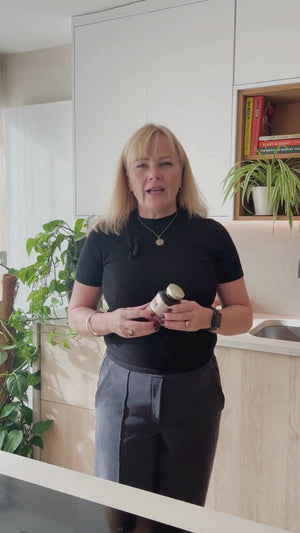 Video of Jane Mostowfi, Nutritional Therapist talking about the benefits of Time Health Active Hexose Correlated Compound Advanced