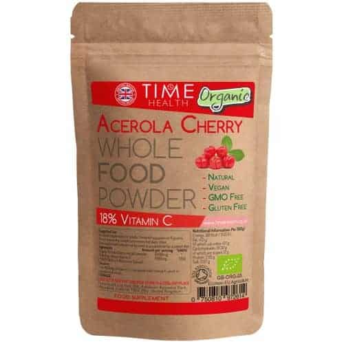 Organic Freeze Dried Acerola Powder - 18% Vitamin C