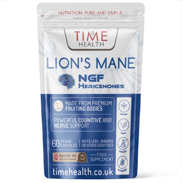 Lion's Mane NGF blue pouch Hericenones