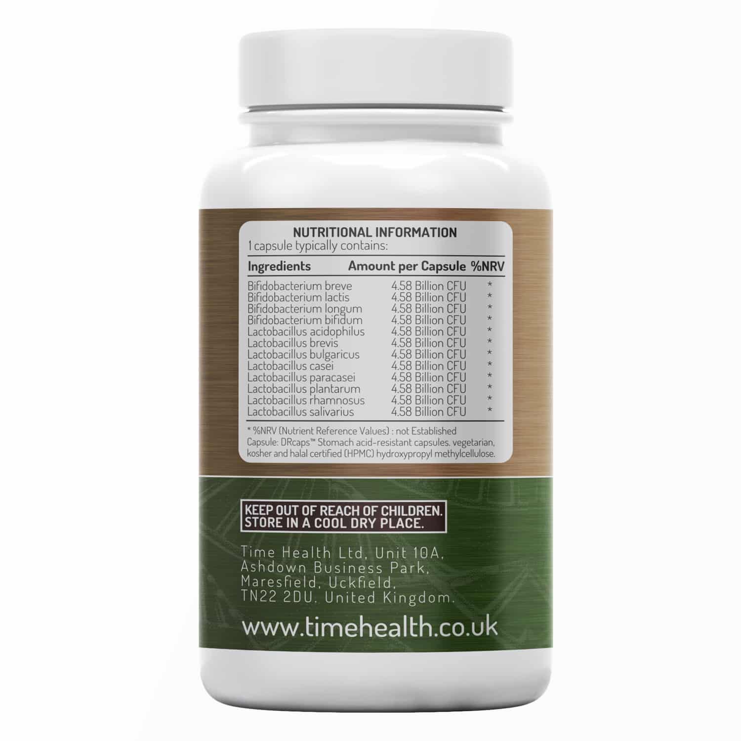 Bio Cultures – Digestive Support - 55 Billion CFU - Stomach Acid ...