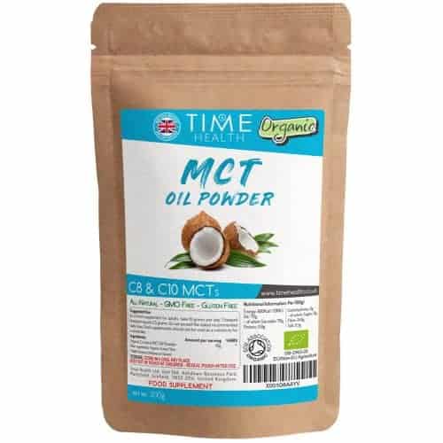 Organic Coconut MCT Oil Powder - C8 & C10 - Ideal for Keto Diet - Unflavoured - Vegan