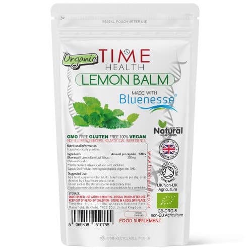 Organic Lemon Balm - Made with Bluenesse -