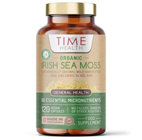 Organic Irish Sea Moss - Wild Harvested - Source of 92 Essential Nutrients - High in Iodine - Sourced from Pristine Atlantic Waters