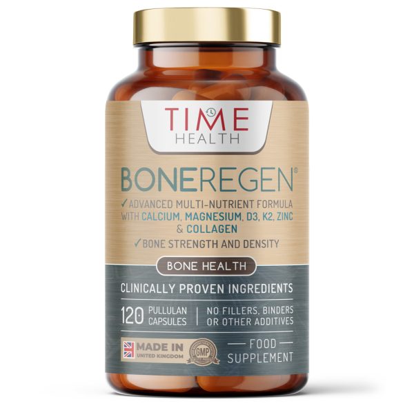 Bone Regen® - Bone Strength, Density & Fracture Repair – with Calcium, Magnesium, Vitamin D3, K2, Zinc & Collagen – Clinically Proven Ingredients