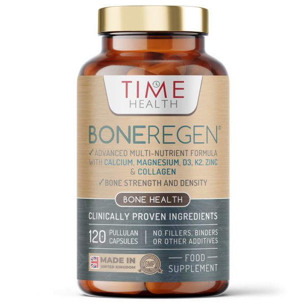 Bone Regen® - Bone Strength, Density & Fracture Repair – with Calcium, Magnesium, Vitamin D3, K2, Zinc & Collagen – Clinically Proven Ingredients